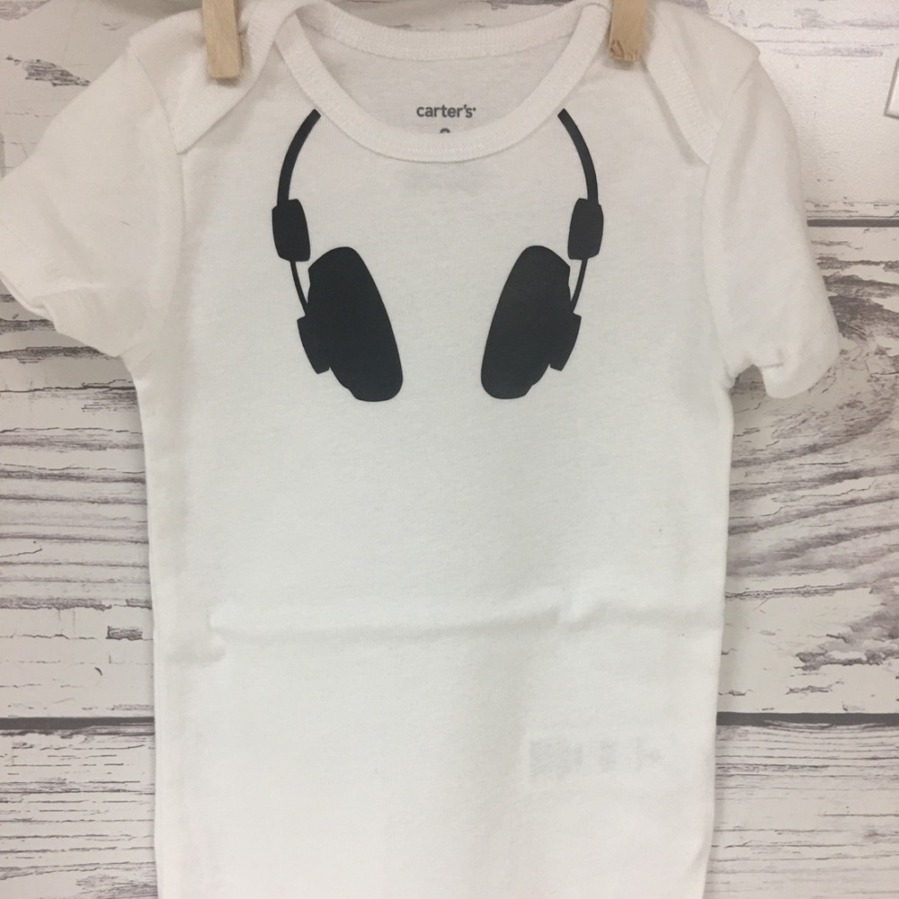 Headphones onesie